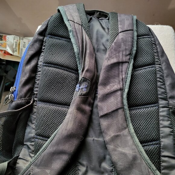 Under Armour Imprint Laptop Backpack -- Blue-BLACK GUC SEE PICTURES - Picture 6 of 11